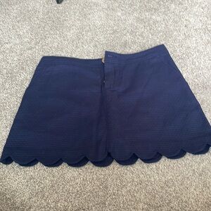 Lilly Pulitzer scalloped skirt